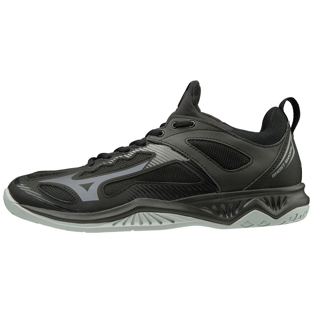 Mizuno Women's Handball Shoes Black/grey GHOST SHADOW Shoes - X1GA198097